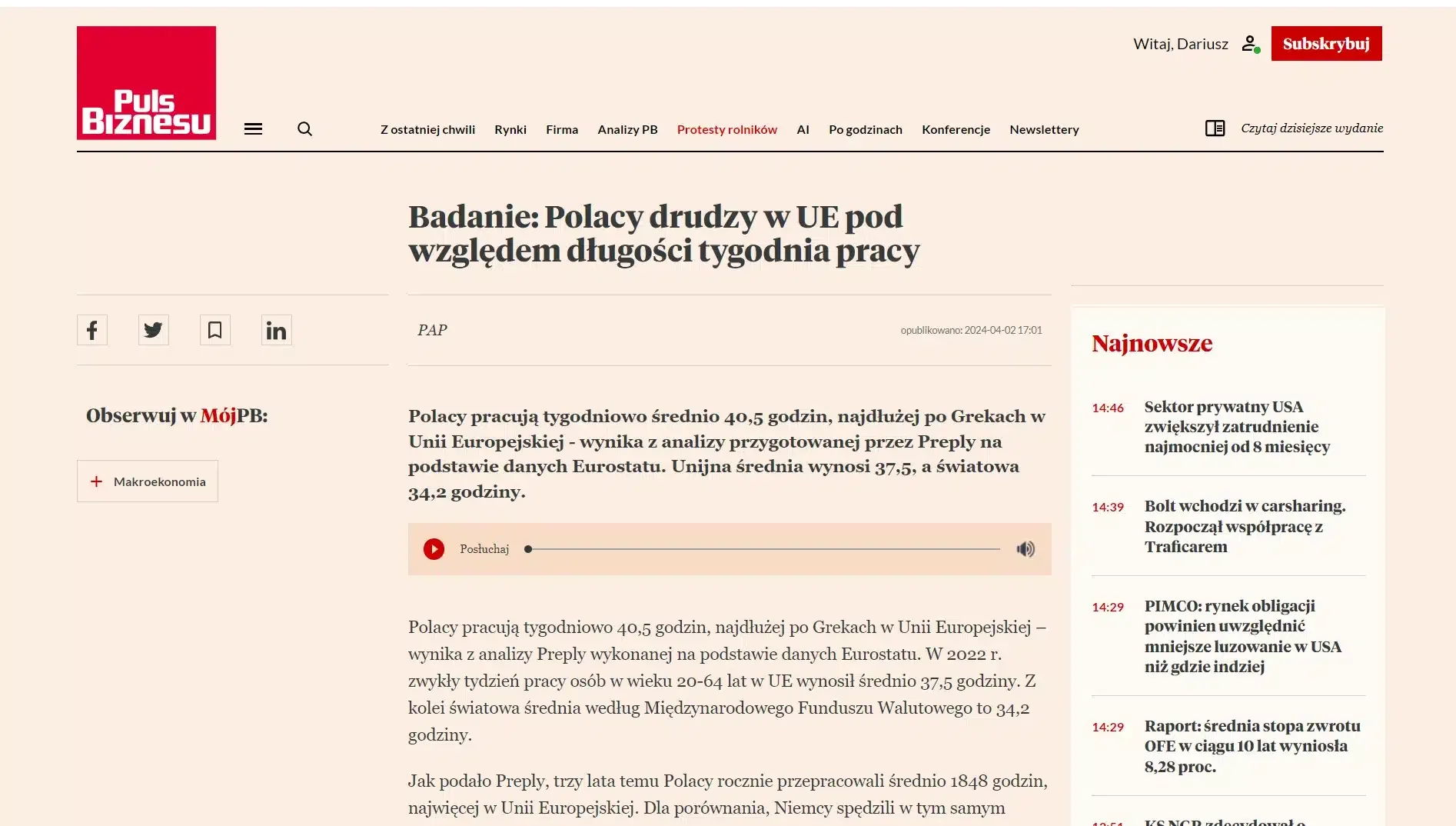 badanie-polacy-drudzy-w-ue-pod